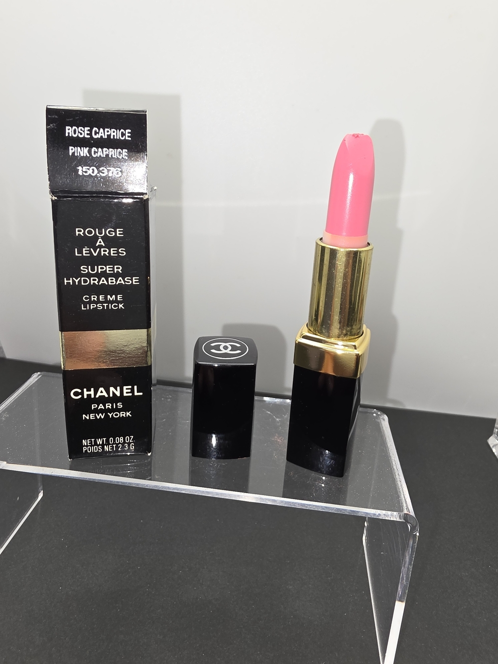 CHANEL ROUGE A LEVRES SUPER HYDRABASE CREME LIPSTICK - "37 - ROSE CAPRICE"